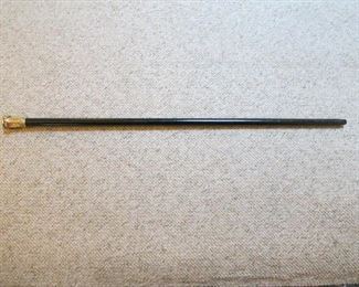 Antique Iowa Senator John Shane's engraved cane