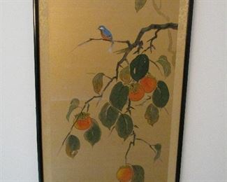 Vintage Japanese sumi paintings