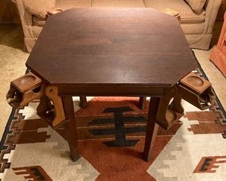 Speakeasy hidden compartment poker table