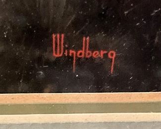 Artist Dalhart Windberg  was born 1933 in Goliad County, Texas, and  is an American painter known for his use of light, color, and shadow in still life and landscape paintings.  Windberg and his wife Evelyn live and work in Georgetown, Texas.