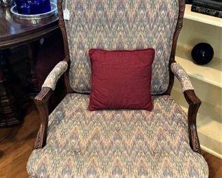 Upholstered arm chair