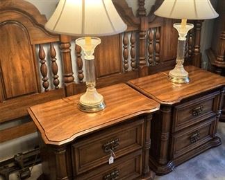 King headboard and 2 nightstands