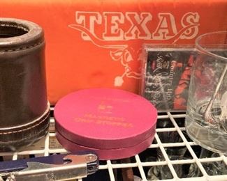 Coasters and golf club stirrers 