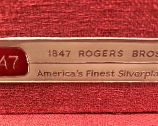 1847 Rogers Brothers silverplate dinnerware