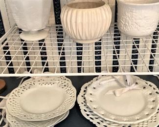 Milk glass and other white selections