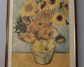Vincent Van Gogh is one of the world's most famous artists. Van Gogh's paintings of Sunflowers are among his most famous; he did them in Arles, in the south of France, in 1888 and 1889.