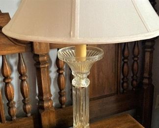 One of two matching lamps