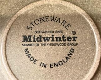 "Midwinter" stoneware - made in England