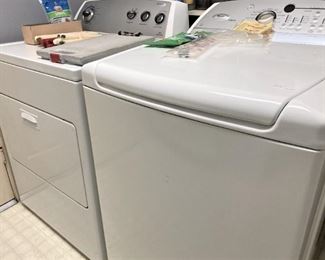 Whirlpool washer and dryer