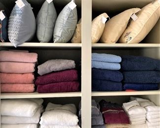 Towels and pillows