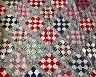 Hand Made Quilt Excellent Condition.  Twin or Full Size