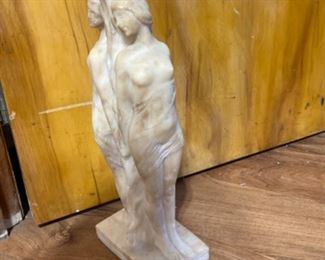 Soap Stone Statue/ Candle Holder