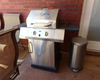 Stainless steel BBQ - Stainless SteelTrash Can