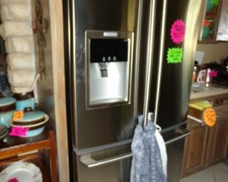 Stainless steel Refrigerator/Freezer