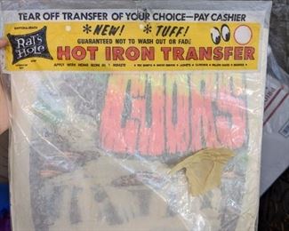 Rat's Hole Hot Iron On