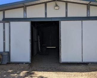 MD Barnmaster Feed Room Tack Room 4 Stall Stable, starting at 15,000$