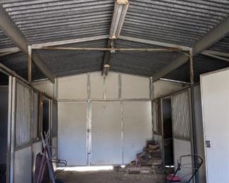 MD Barnmaster Feed Room Tack Room 4 Stall Stable