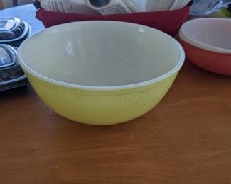 Yellow Pyrex