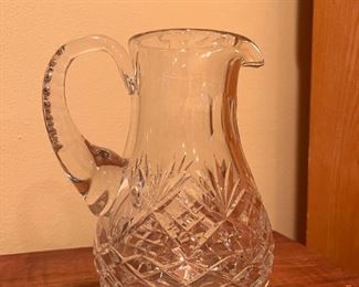 Crystal pitcher