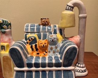 cats and teapot collection