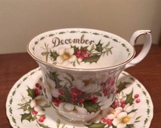 December Tea cup