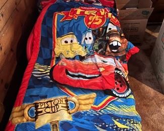CARS childrens bed and ALL included