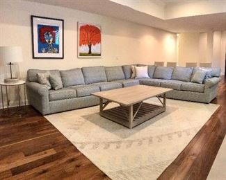 Ethan Allen
Beam Coffee Table
SOLD
Ethan Allan
Rug
Was $1100
Now $600
Ethan Allen 
Retreat Sectional Sofa
SOLD