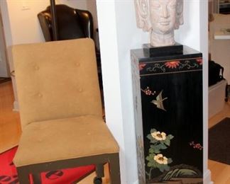 Asian Bust by Austin Productions on Asian Pedestal