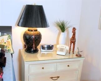 White Furniture End Table