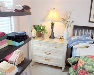 White Furniture End Table