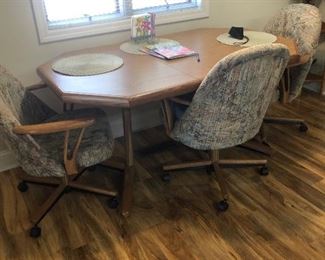 Dining table with 4 chairs