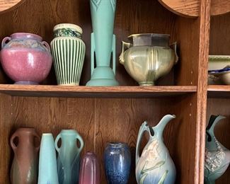 American Art Pottery including Roseville, Coors, Van Briggle and Fulper
