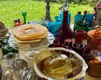 Victorian Colored Glassware