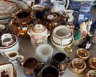 Copper Lusterware