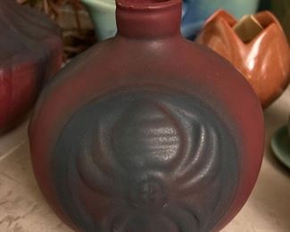 Van Briggle Pottery Mulberry Spider Vase