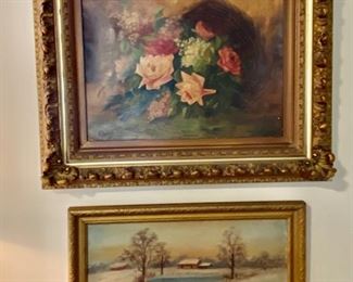 Signed original paintings.