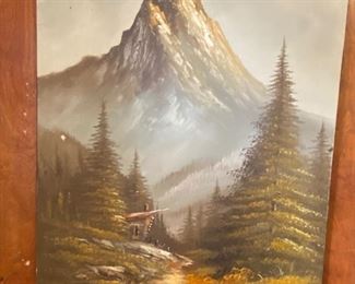 Signed original painting.