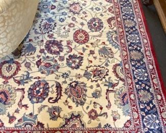 Moldovan Masters 100% New Zealand wool rug. Measures 8'2 x 9'10.