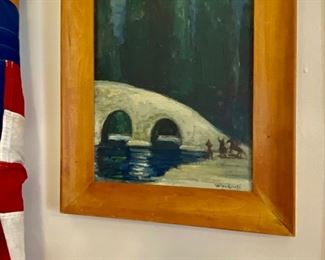 Signed original painting.