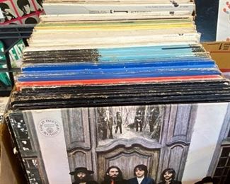 This box is ALL BEATLES records!!
