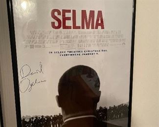 Autographed Selma Poster