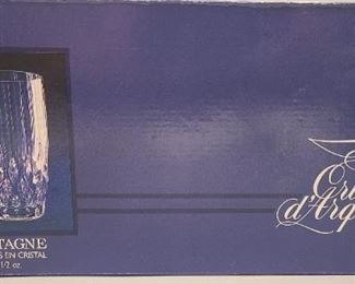 Bretagne drinking glasses
Cristal d'Arques 