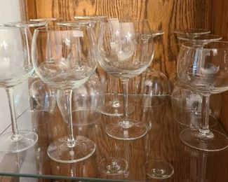 Wine glasses