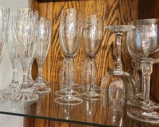 Champagne & wine glasses