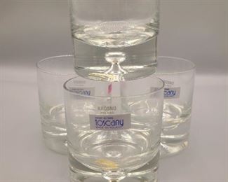 Toscany cocktail glasses
hand blown 
Krosno Poland