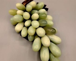 Jade glass grapes