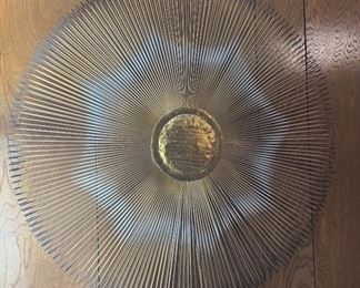 "STARBURST" ~ Vintage Casa Devall metal starburst
*signed