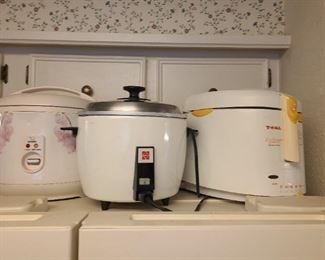 Rice cookers & fryer
