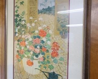 "Geraniums" by Lydia Kemeny