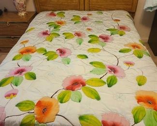 Post modern style full size headboard